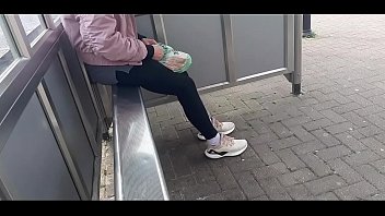 The father follows his daughter and films her to the bus station. When she gets home, she her to fuck with him.